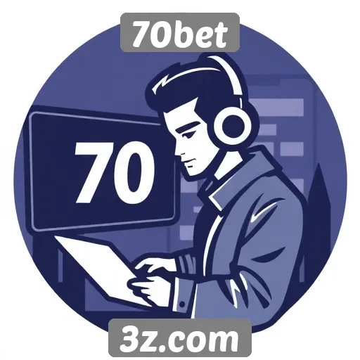 Desempenho de suporte ao cliente na plataforma 70bet